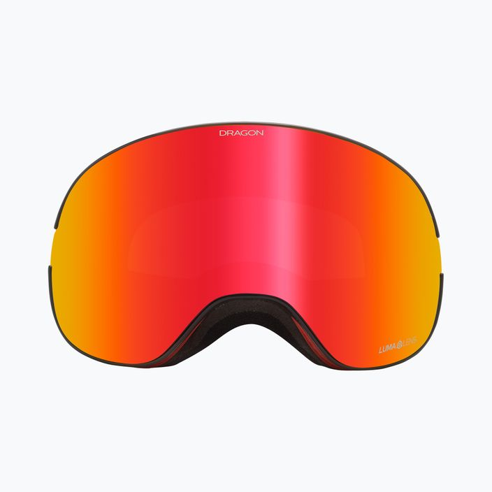 Dragon X2 Thermal Skibrille rot 40454/7728608 3