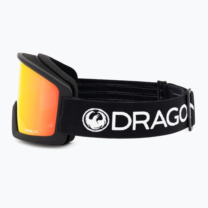 DRAGON DX3 L OTG schwarz/lumalens rot ion Skibrille 4