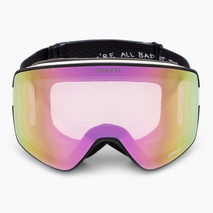 DRAGON NFX2 forest bailey signature/lumalens pink ion/midnight Skibrille 3