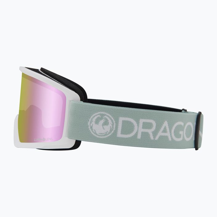 DRAGON DX3 OTG Mineral-/Lumen-Skibrille mit rosa Ionen 8