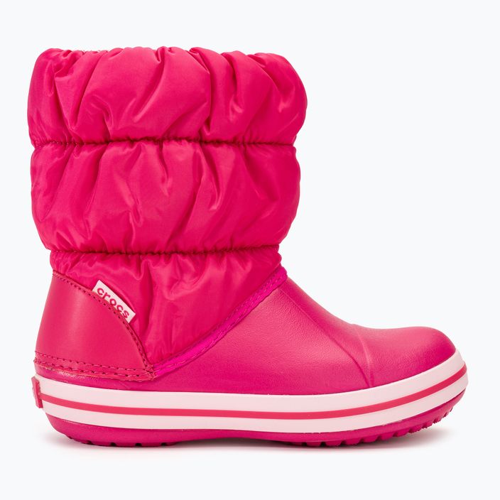 Crocs Winter Puff Kinder Schneestiefel candy rosa 2