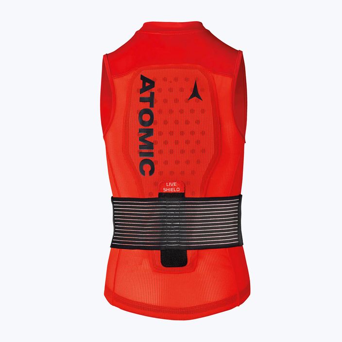 Ski protektor Kinder Atomic Live Shield Vest JR rot AN52522 9
