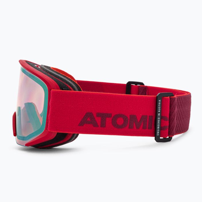 Skibrille Atomic Savor Stereo red pink/yellow stereo AN5162 4