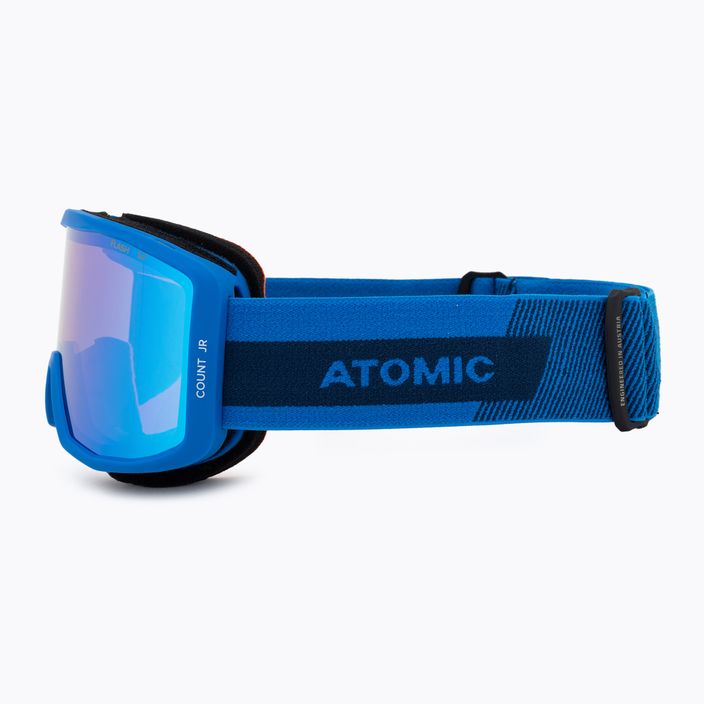 Atomic Count JR Kinderskibrille Zylindrisch blau/blau 4