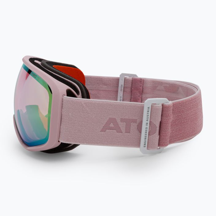 Skibrille Atomic Count S Stereo rose pink/yellow stereo AN516216 4