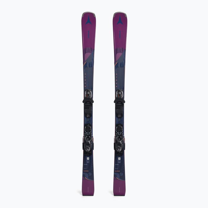Ski Damen Atomic Cloud Q9 + M1 GW schwarz-violett AASS376