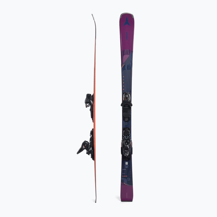 Ski Damen Atomic Cloud Q9 + M1 GW schwarz-violett AASS376 2