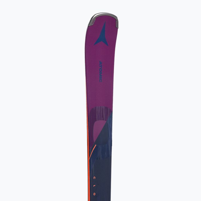 Ski Damen Atomic Cloud Q9 + M1 GW schwarz-violett AASS376 8