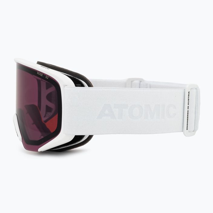 Atomic Savor weiß/rosa Skibrille 4
