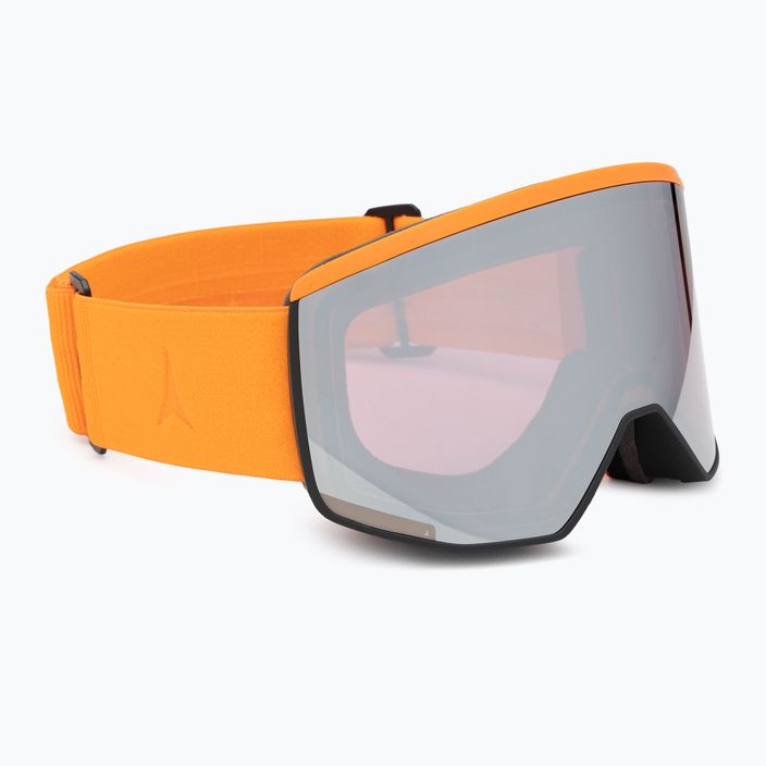 Atomic Four Pro HD orange silberne Skibrille 2