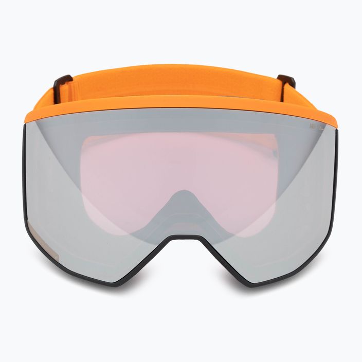 Atomic Four Pro HD orange silberne Skibrille 3