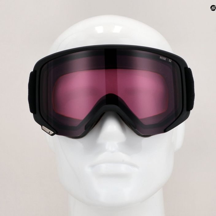 Atomic Savor schwarz/rosa Skibrille 9