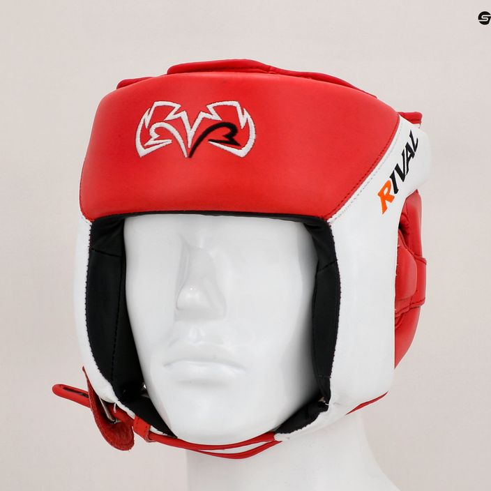 Rivalin Amateur Wettbewerb Boxen Helm Kopfbedeckung rot/weiß 12