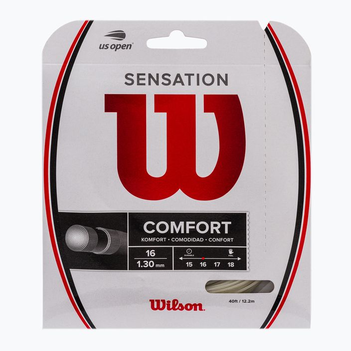 Wilson Sensation 16 Tennissaite 12 2m weiß WRZ941000+