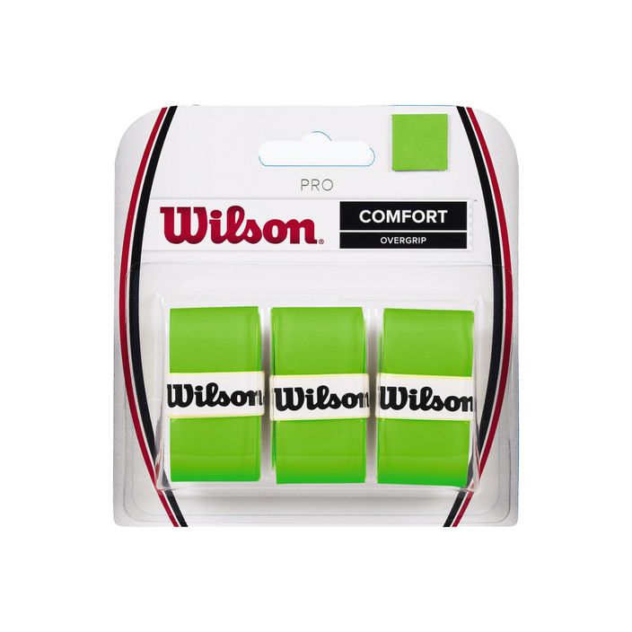 Wilson Pro Overgrip Blade Tennisschlägerhüllen 3 Stück grün WRZ470810 2