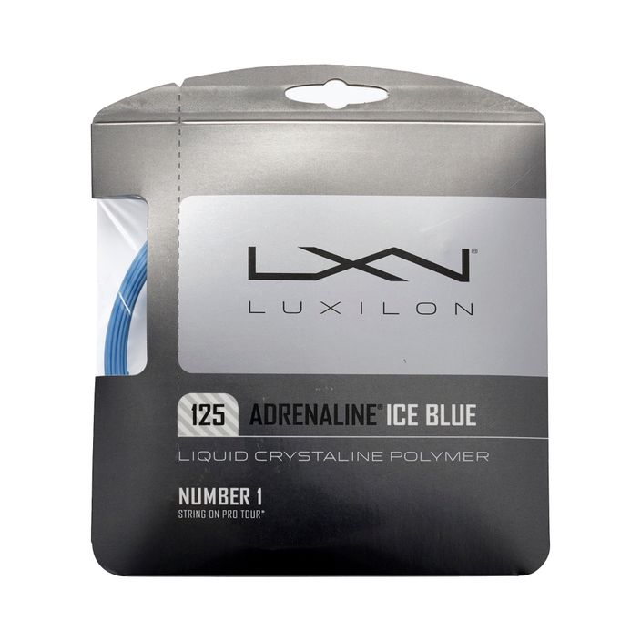 Tennissaite Luxilon Adrenaline 125 Ice 12 2 m blau WRZ992501