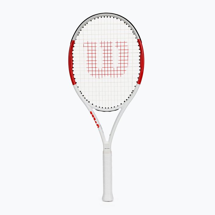Wilson Six.One Lite 102 CVR Tennisschläger rot und weiß WRT73660U