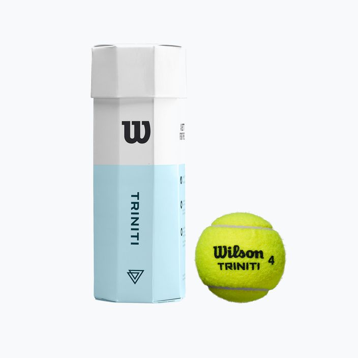 Wilson Triniti TBall Tennisbälle 3 Stück gelb WRT125200+
