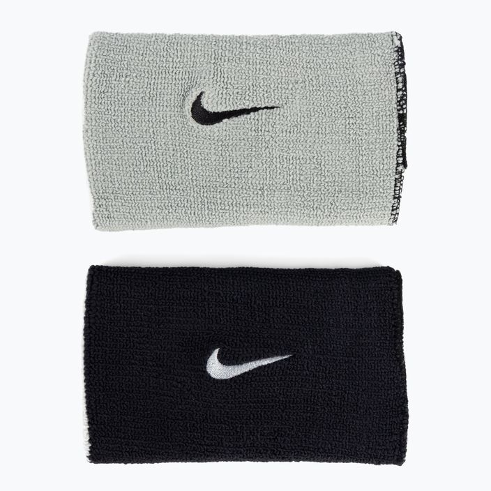 Nike Dri-Fit Doublewide Armbänder Home und Away 2 Stück schwarz NNNB0-022 2