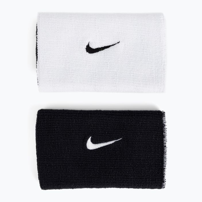 Nike Dri-Fit Doublewide Armbänder Home und Away 2 Stück weiß NNNB0-101 2