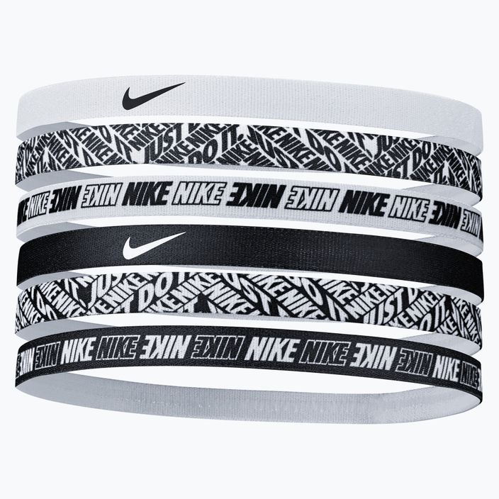 Nike Stirnbänder bedruckt 6 Stück weiß N0002545-176
