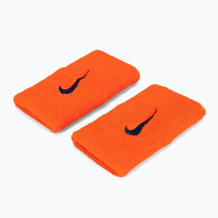 Nike Swoosh Doublewide Armbänder 2 Stück orange N0001586-804