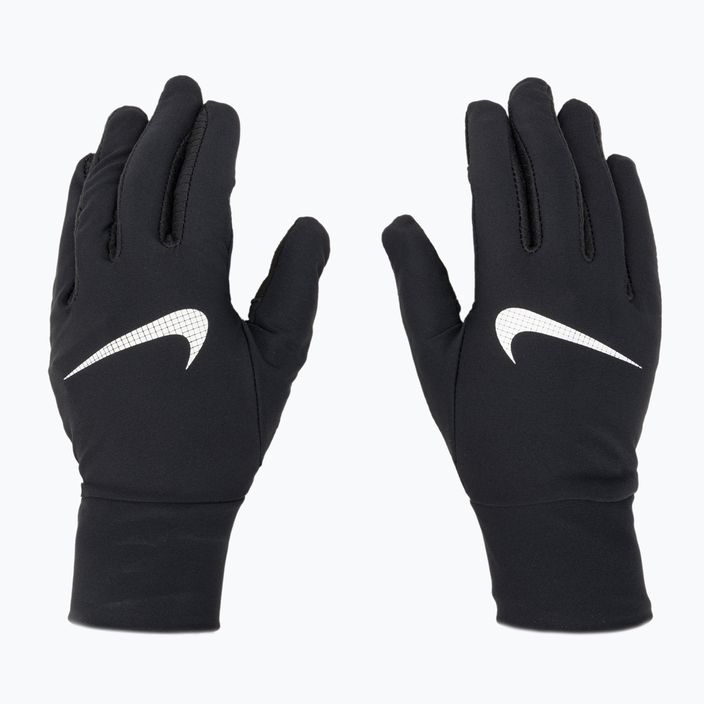 Herren Nike Essential Running Mütze + Handschuhe Set schwarz/schwarz/silber 4