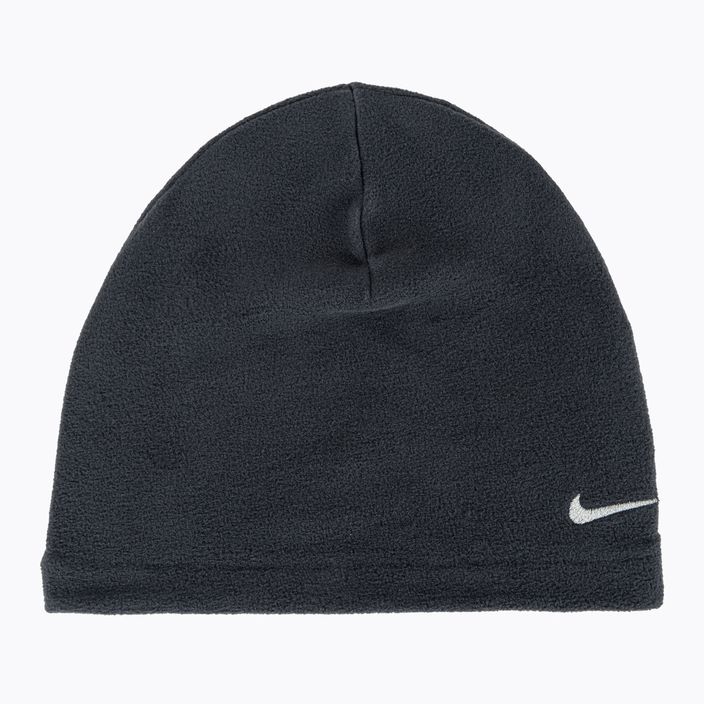 Nike Damen Fleece Mütze + Handschuh Set schwarz/schwarz/silber 6