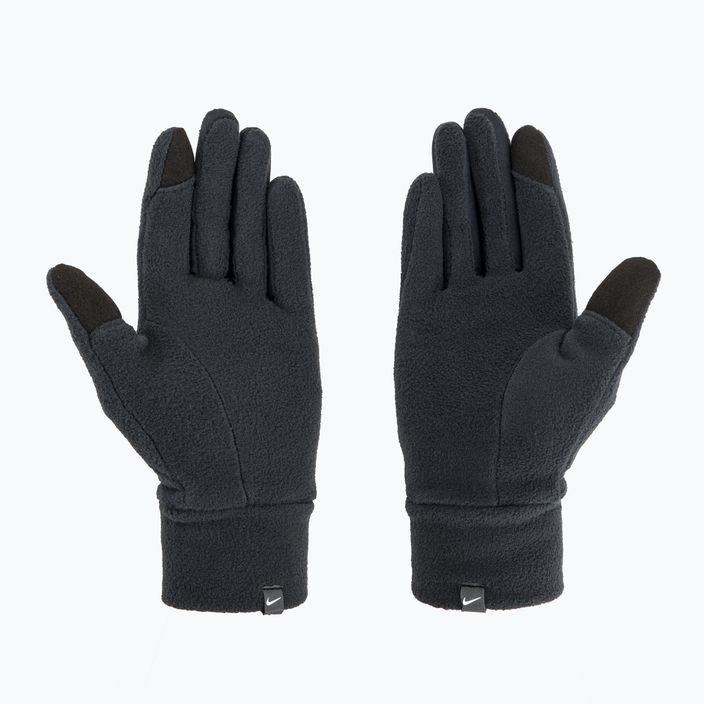 Nike Damen Fleece Mütze + Handschuh Set schwarz/schwarz/silber 8