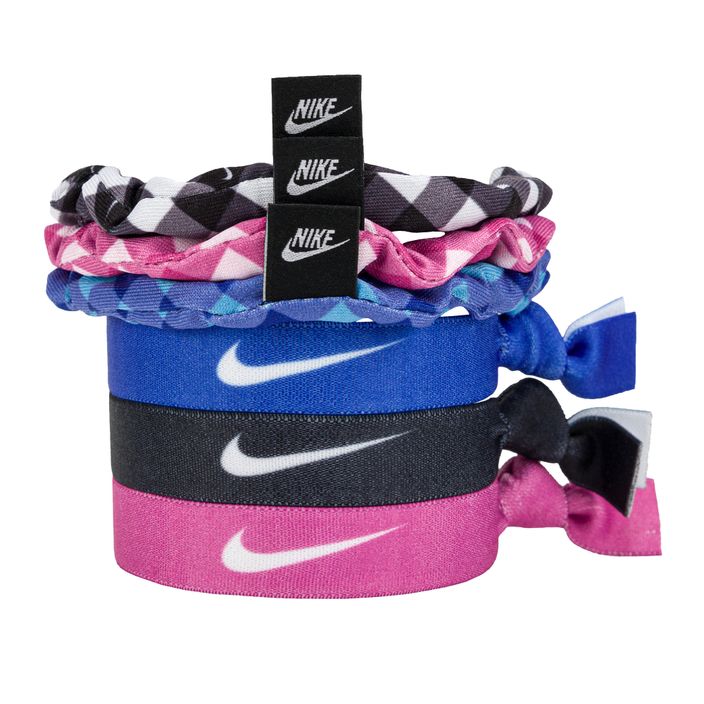 Nike Gemischte Haarbänder 6 Pk mit Etui farbige Haargummis 6 Stk. N1003666-029 2