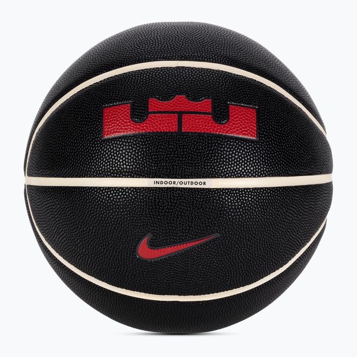 Nike All Court 8P 2.0 L James Basketball schwarz/phantom/anthrazit/university rot Größe 7