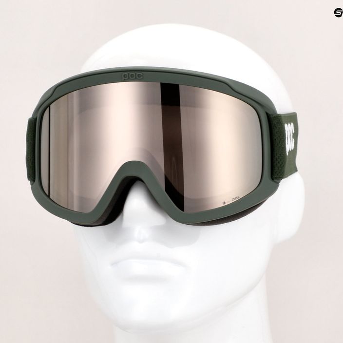 Skibrille POC Opsin epidote green/partly sunny ivory 10