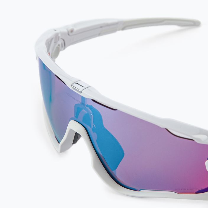 Oakley Jawbreaker Sonnenbrille weiß 0OO9290 4
