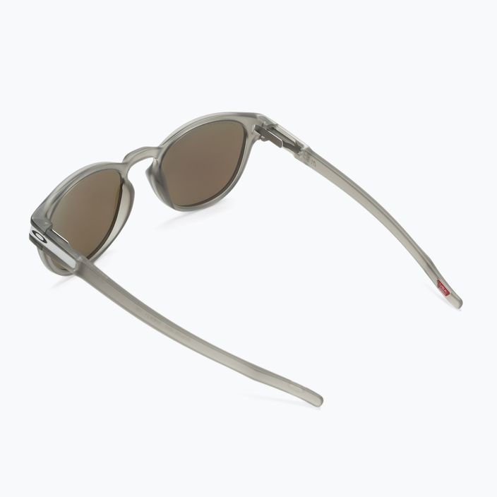 Oakley Latch matte graue Tinte/prizm Saphir polarisierte Sonnenbrille 2