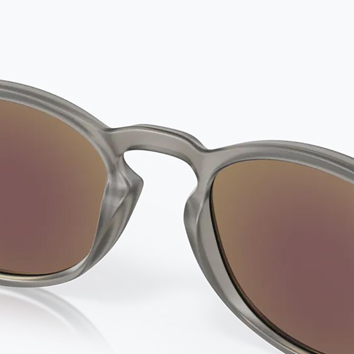 Oakley Latch matte graue Tinte/prizm Saphir polarisierte Sonnenbrille 12