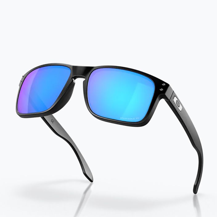 Oakley Holbrook mattschwarz/prizm sapphire polarisierte Sonnenbrille 9