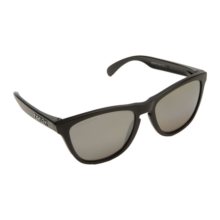Oakley Frogskins schwarz/grau Sonnenbrille 0OO9013