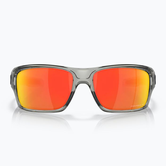 Oakley Turbine graue Tinte/prizm ruby polarisierte Sonnenbrille 7