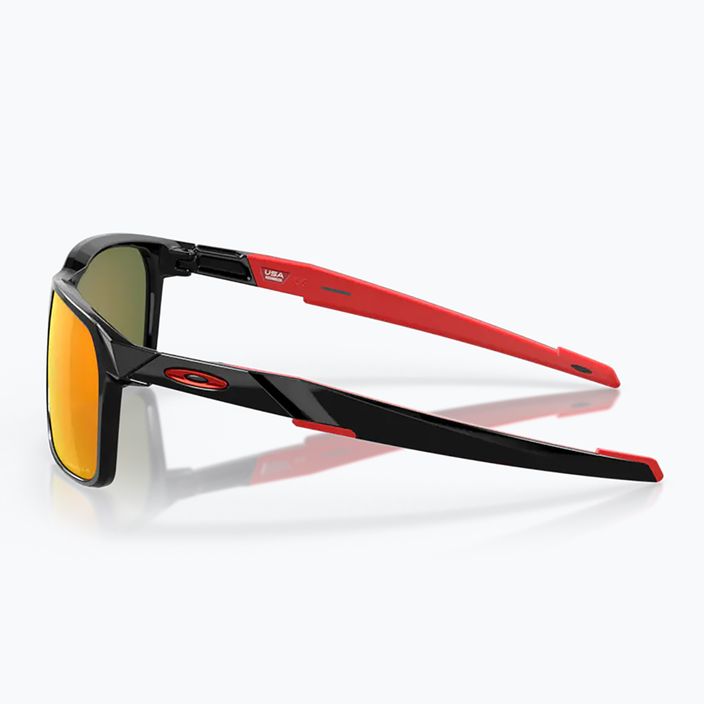 Oakley Portal X poliert schwarz/prizm ruby polarisierte Sonnenbrille 8