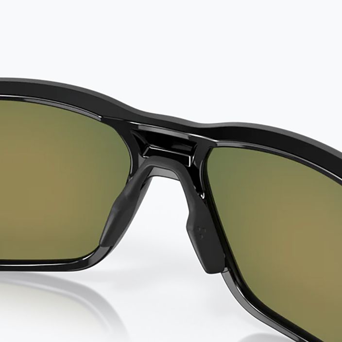 Oakley Portal X poliert schwarz/prizm ruby polarisierte Sonnenbrille 12