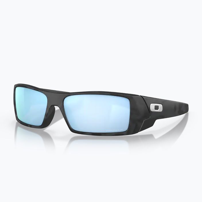 Oakley Gascan matt schwarz camo/prizm tiefes Wasser polarisierte Sonnenbrille 6