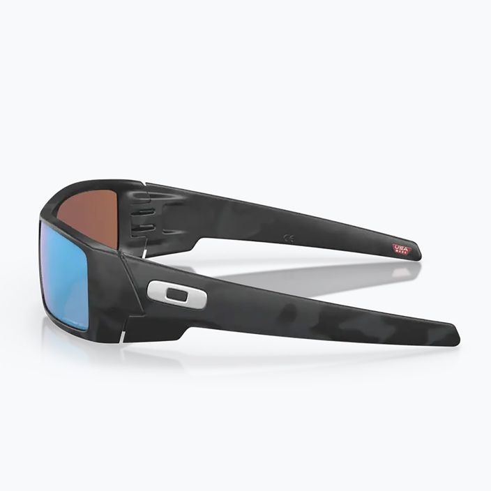 Oakley Gascan matt schwarz camo/prizm tiefes Wasser polarisierte Sonnenbrille 8