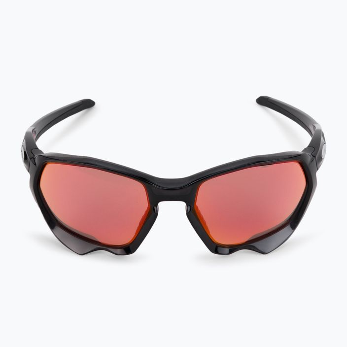 Oakley Plazma Sonnenbrille schwarz/rot 0OO9019 3