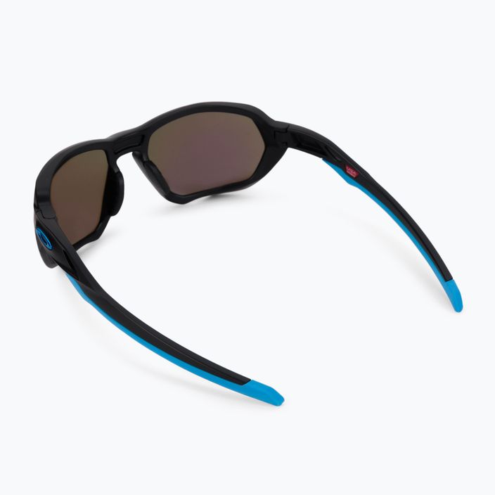 Oakley Plazma schwarz-blaue Sonnenbrille 0OO9019 2