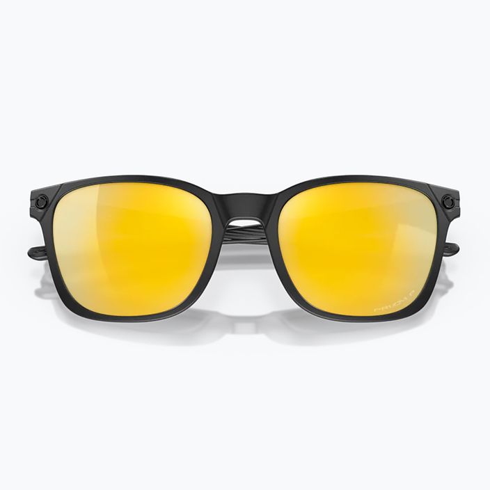 Oakley Ojector mattschwarz/prizm 24k polarisierte Sonnenbrille 10