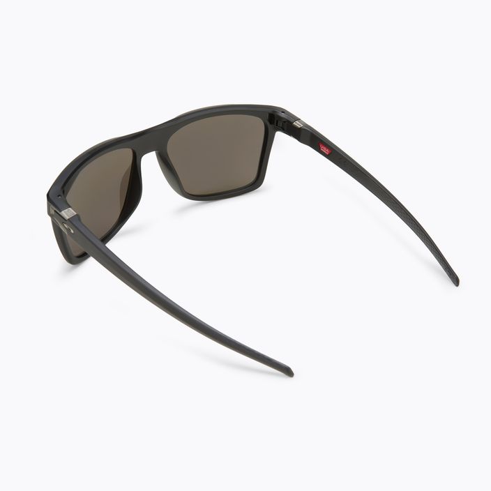 Oakley Leffingwell Herren-Sonnenbrille schwarz/grau 0OO9100 2