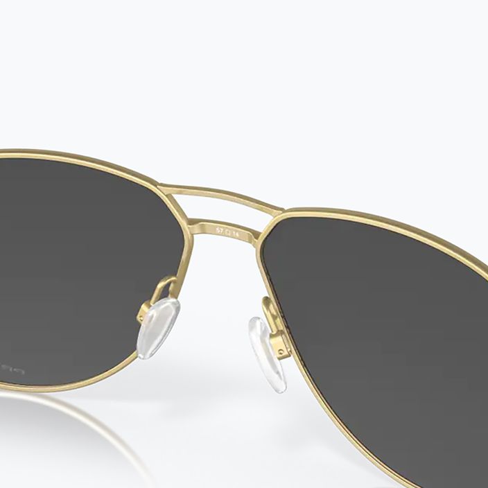 Oakley Contrail sating gold/prizm schwarz Sonnenbrille 6