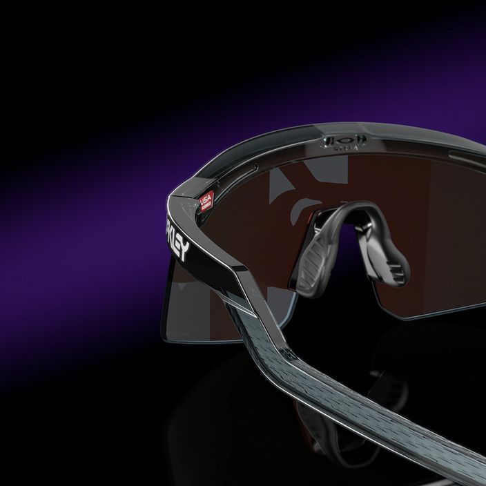 Oakley Hydra Kristall schwarz/prizm violett Sonnenbrille 9