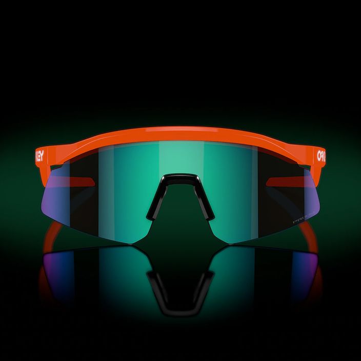 Oakley Hydra Neon Orange/Prisma Saphir-Sonnenbrille 7