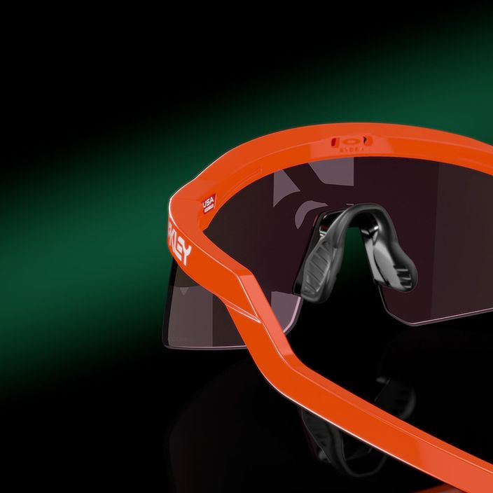 Oakley Hydra Neon Orange/Prisma Saphir-Sonnenbrille 9